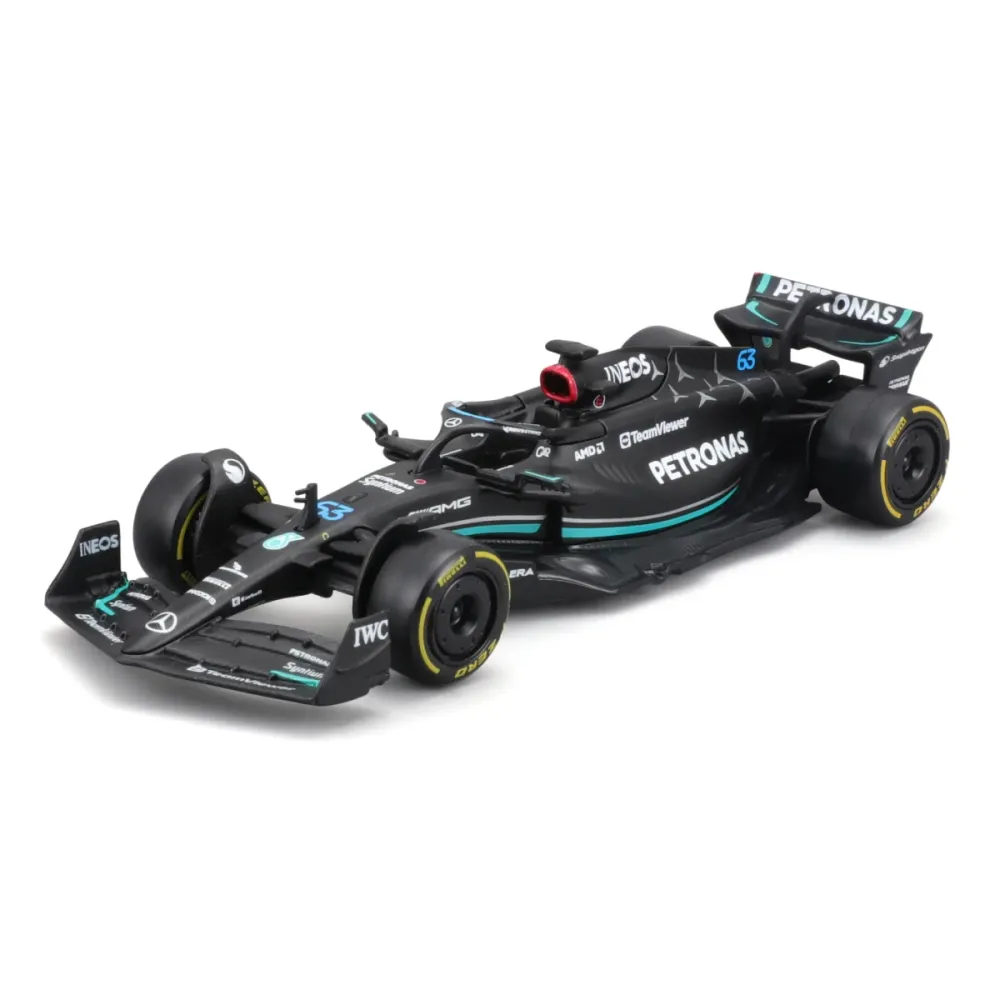 Carro Miniatura Bburago F1 Mercedes AMG W14 George Russell 63 1/43