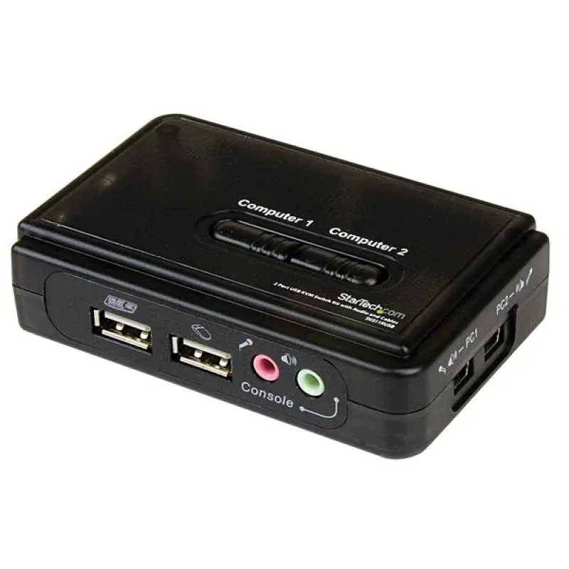 KIT SWITCH KVM 2 PUERTOS VGA