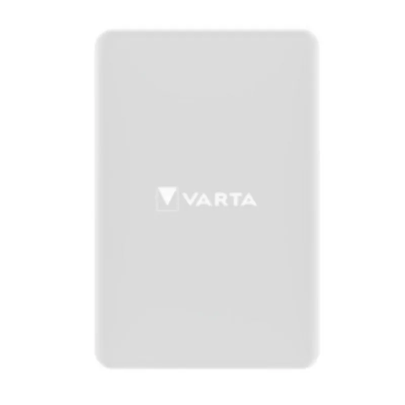 Bateria externa sem fios VARTA Mag Pro 5000 mAh branca