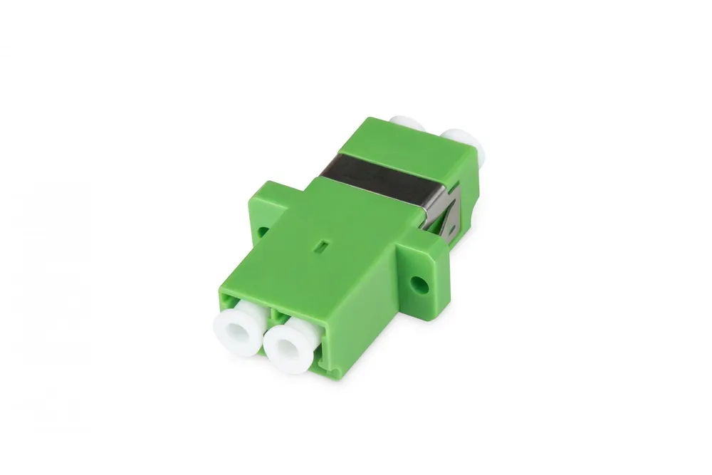 Adaptador de fibra ótica LC APC/LC APC duplex, monomodo DN-96007-1APC