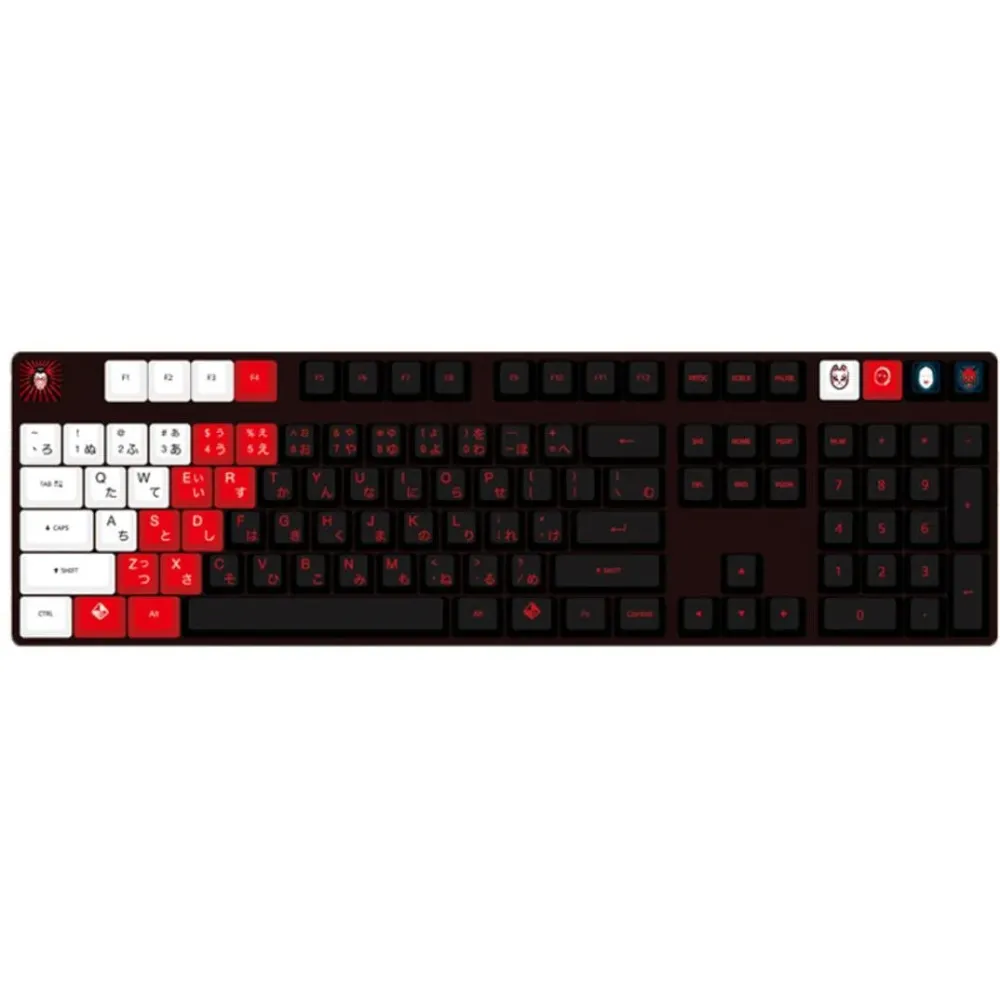 Conjunto 109 Teclas PBT TRAITORS KABUKI, ISO (PT)