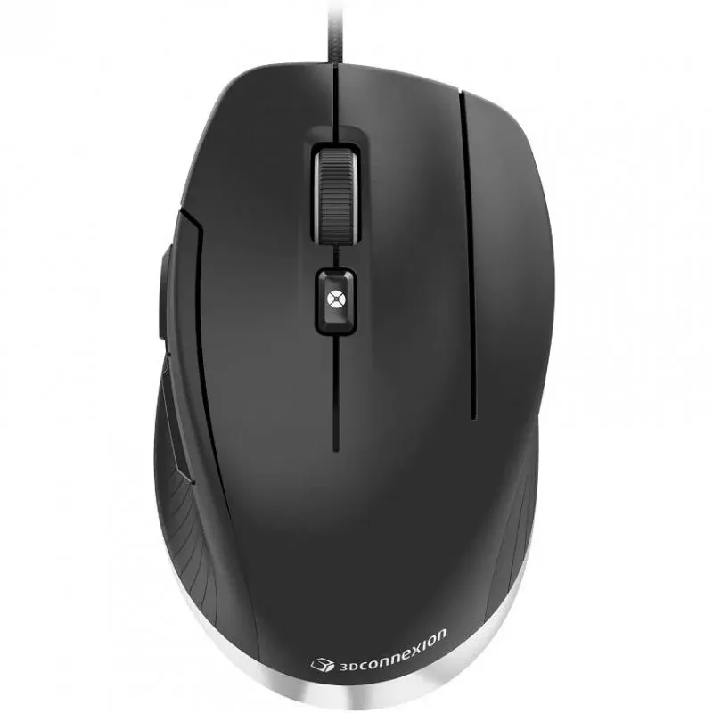 3Dconnexion CadMouse Compact Rato para Design 7200 DPI Preto