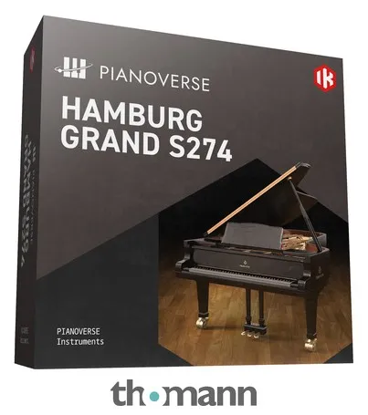 IK Multimedia Pianoverse Hamburg Grand S274