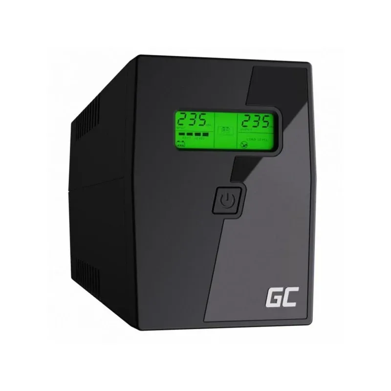 Sai Green Cell 800VA Bateria de Chumbo LCD Proteção AVR 2 Saídas Tipo F