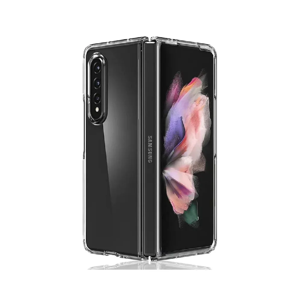 Capa Silicone Reforçado Samsung Galaxy Z Fold 6 Transparente