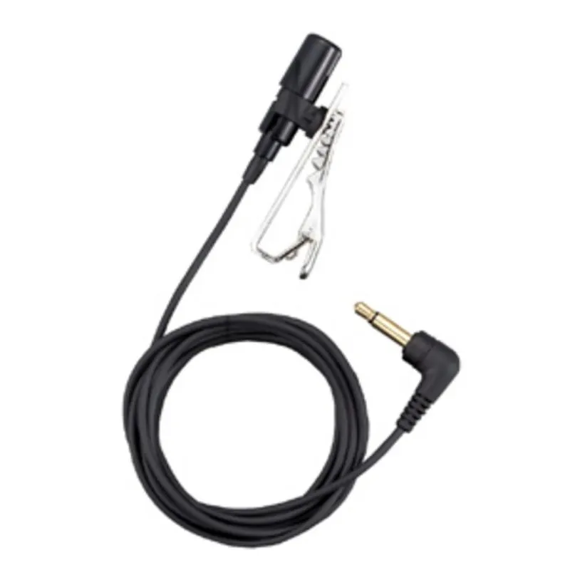 Microfone Olympus ME-15 com fio 3,5 mm lapela omnidirecional