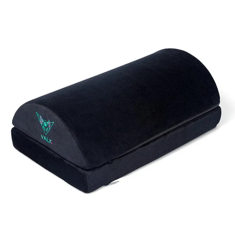 Valk Osma Apoio Gaming para Pés Preto