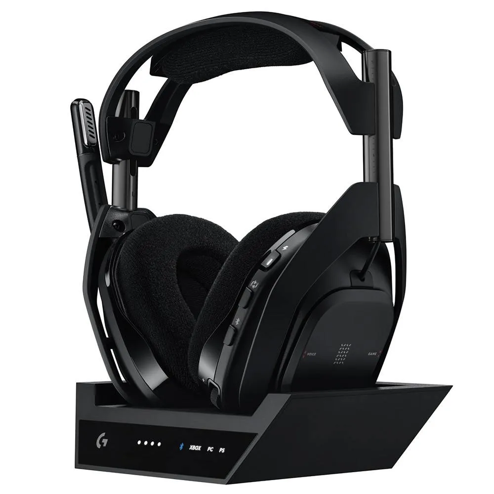 Headset Logitech G Astro A50 X Lightspeed Wireless Gaming Pro-G Graphene PC, Mac, PS5, Xbox X|S, Nintendo Switch, Preto