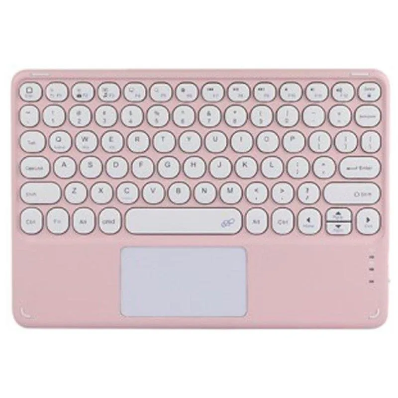 Teclado Royal Bailey X9c Bluetooth QWERTY 12.9'' Rosa leve e durável