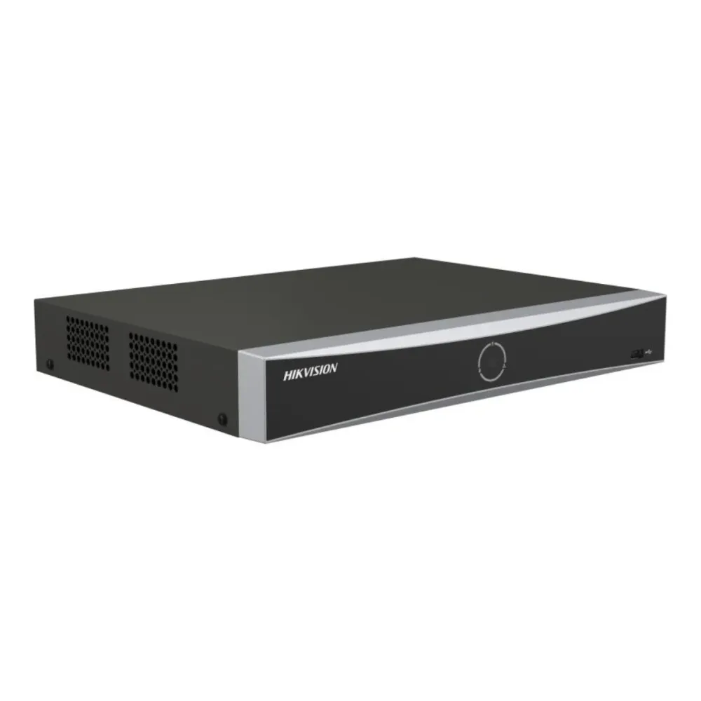 Gravador NVR Hikvision PRO AcuSeek 16 Canais IP 4K PoE 1U Preto - DS-7616NXI-K1/Vpro