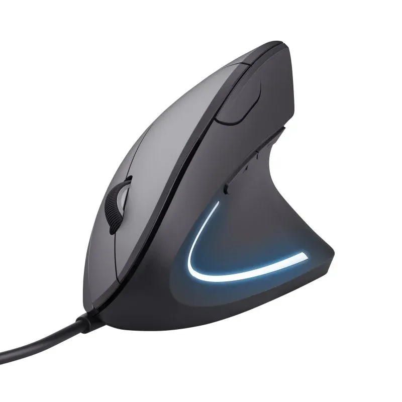 Trust Verto Rato Ergonómico Vertical USB 1600 DPI