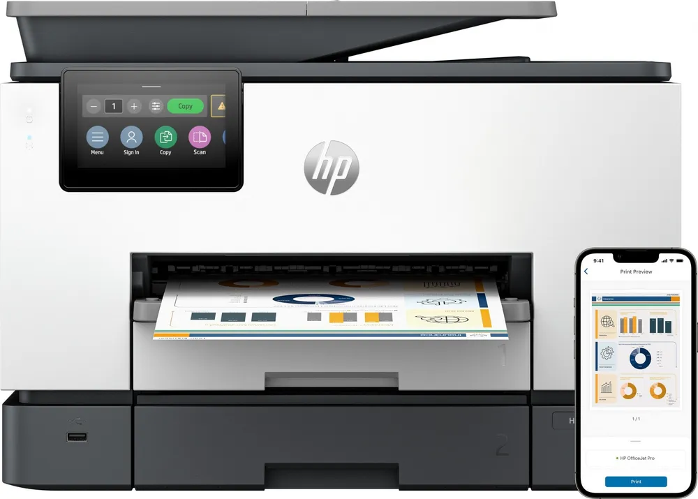 HP 4U561B#686 OfficeJet Pro 9130b Impressora Colorida Sem 4U561B#686