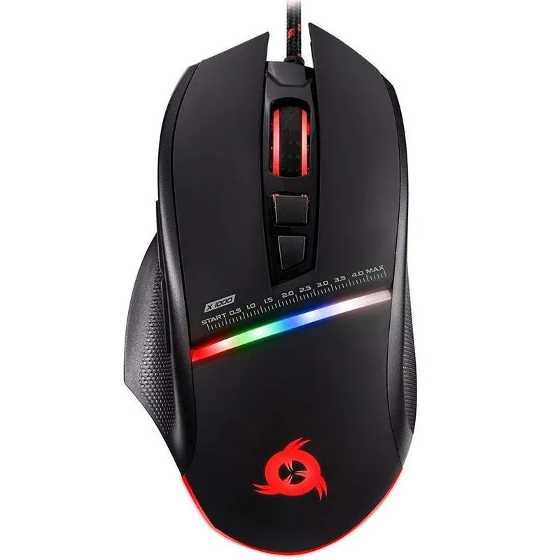 Klim Skill Rato Gaming RGB 4000DPI Preto