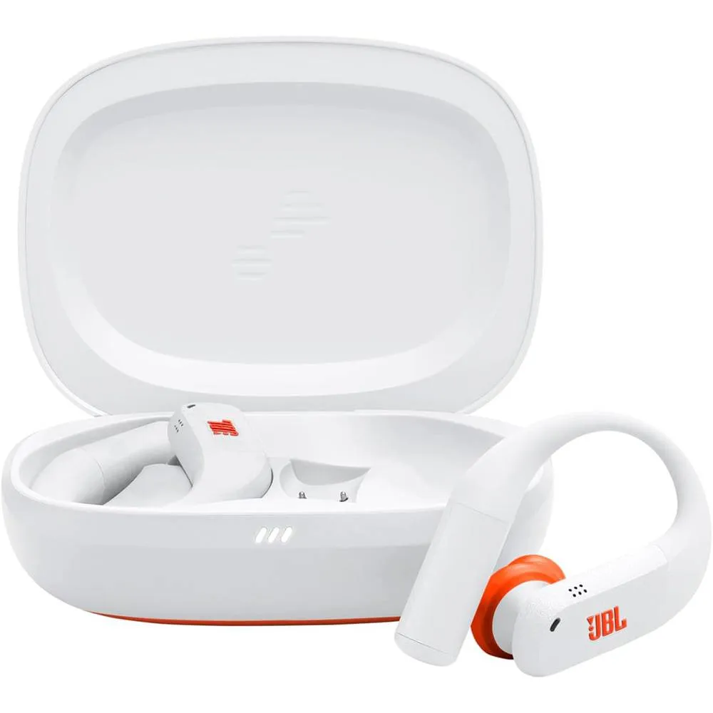 Earbuds JBL Endurance Peak 4 Adaptive Noise Cancelling IP68 Wireless Brancos