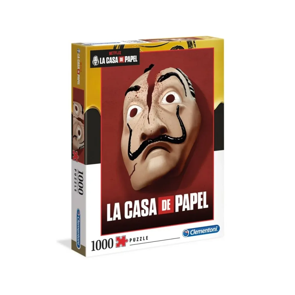 Puzzle La Casa de Papel Máscara 1000 Peças