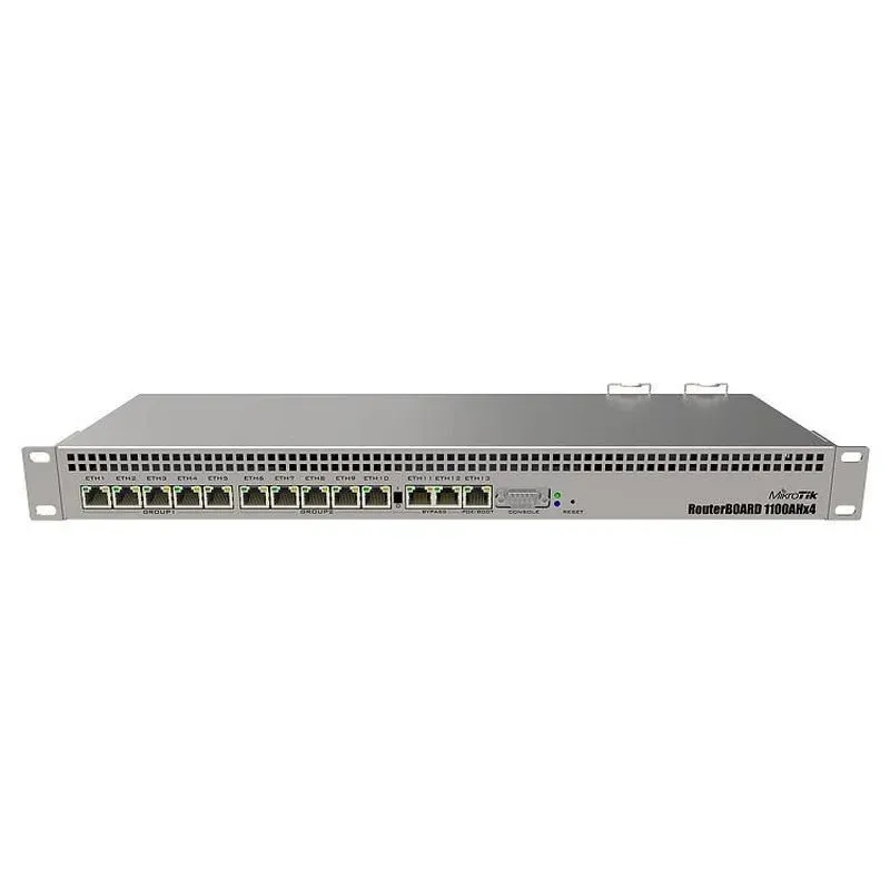 Mikrotik RB1100AHx4 Router Ethernet 13 Portas RJ45 Gigabit PoE
