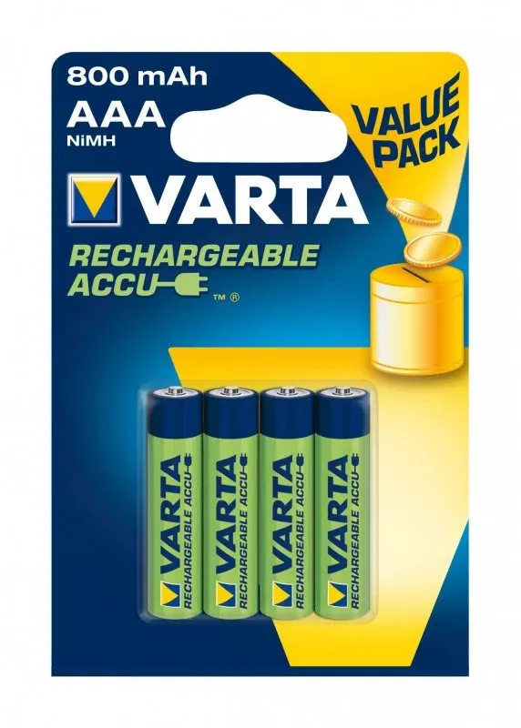 RECH.ACCU VALUE AAA 800MAH BLI 4