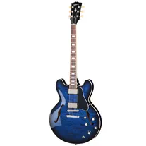 Gibson ES-335 Figured Custom Color Deep Ocean Burst