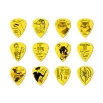 Palheta Signature Jim Dunlop Paul Gilbert Custom Tortex TIII 0.73mm Emb 36-Un