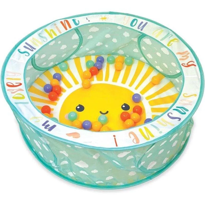 Zona de Jogo Pop-up Infantino - 50 Pelotas Macias - Ø 88 cm - Com Bolsa de Transporte