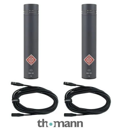 Neumann KM184 MT Stereo Set Bundle