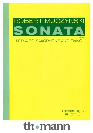 G. Schirmer Muczynski Sonata op. 29