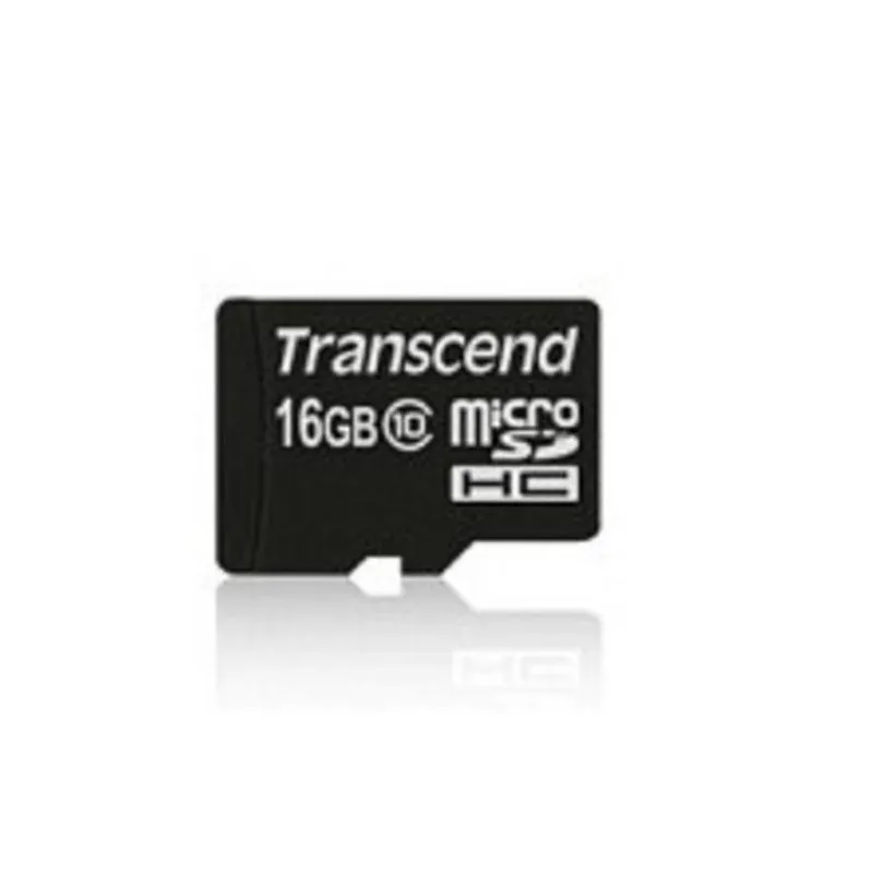 Cartão microSD Transcend 16GB Class 10 UHS-I MLC Preto Vermelho