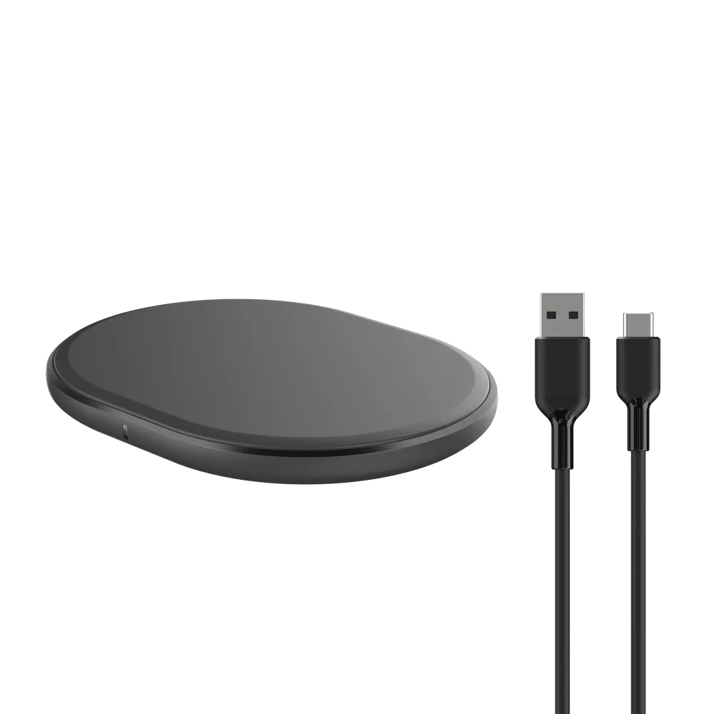 Carregador GOODIS (Wireless - 15W - USB-C - Preto)