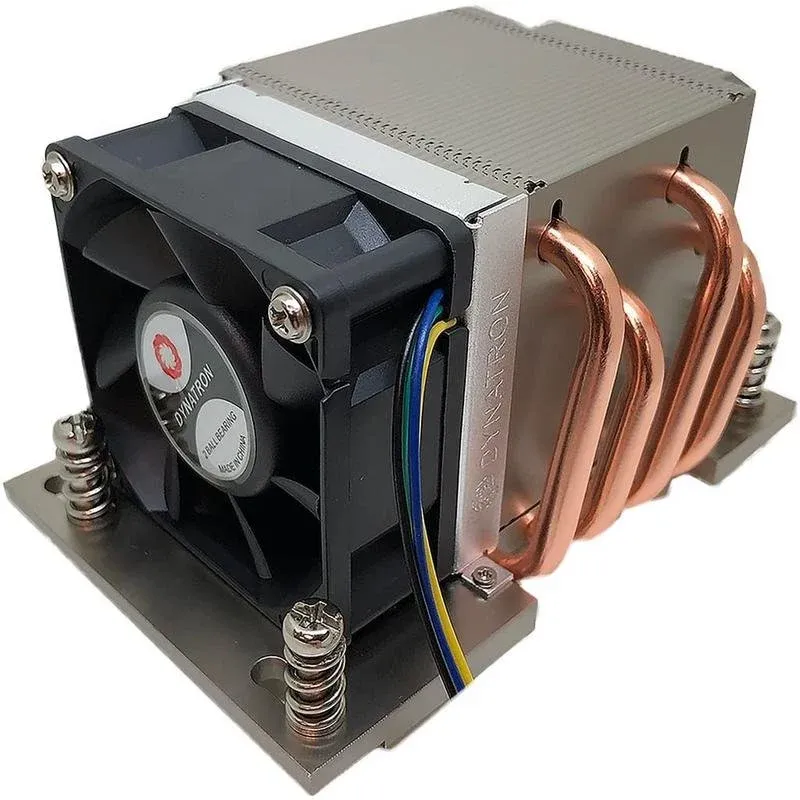 Cooler CPU Refrigeração Ar Dynatron Socket TR4 SP3 sTRX4 60mm A38 PWM 12V