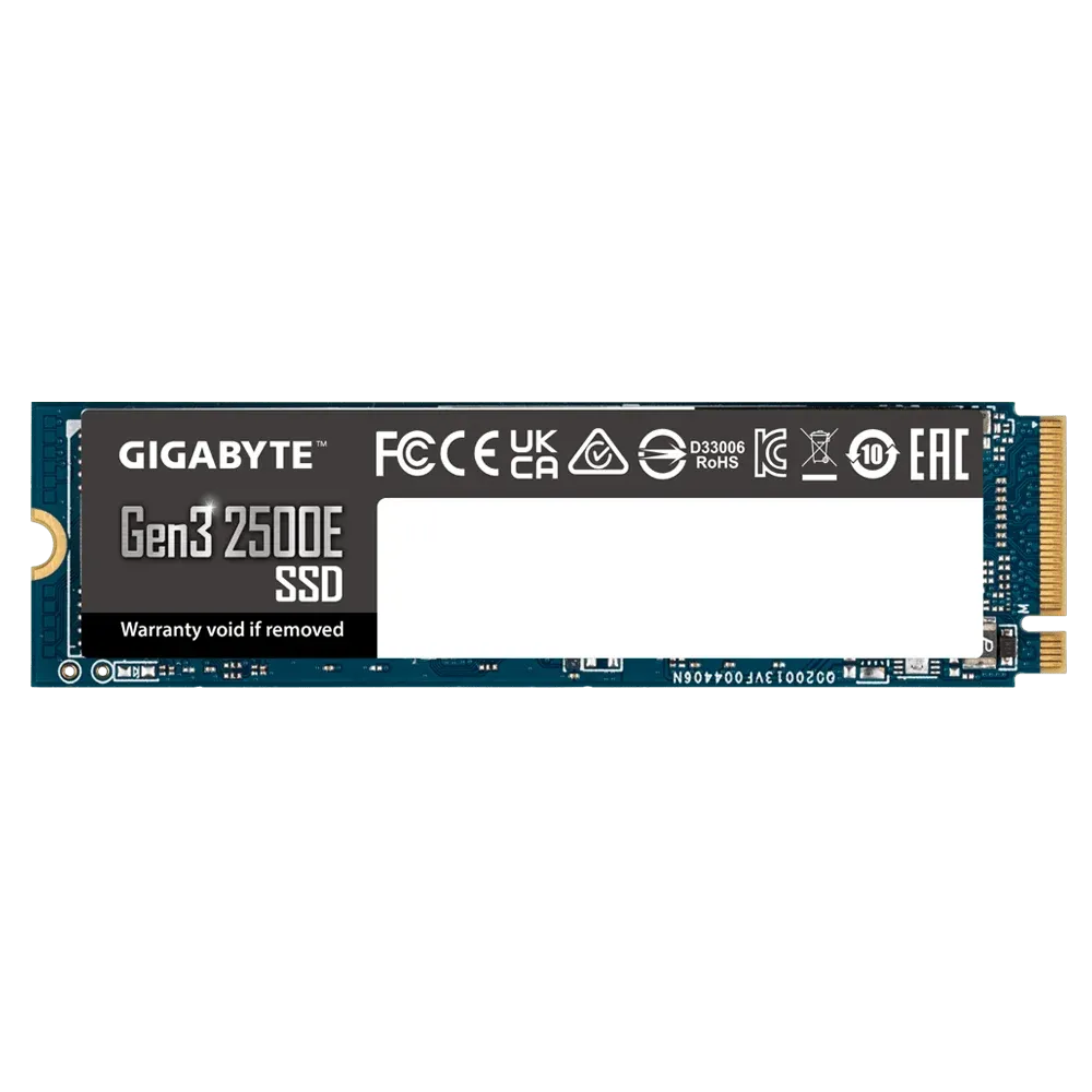 Disco GIGABYTE Gen3 2500E SSD 2TB M.2 PCI Express 3.0 NVMe 3D NAND