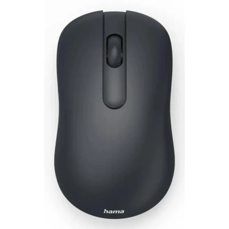 Ratón HAMA WM-100 RF sem fios 1200 DPI Ambidestro Preto USB-A