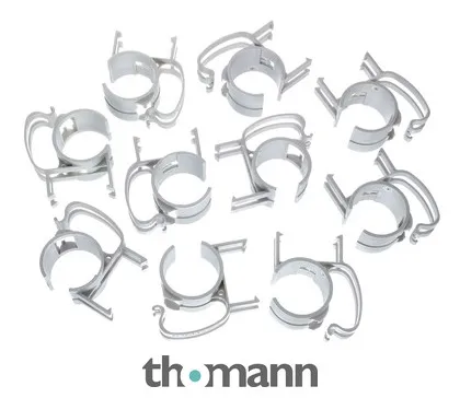 Stairville Snap silver 10 pcs