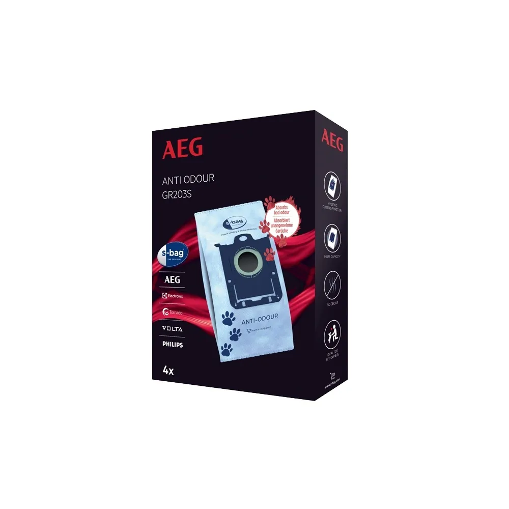 EMBALAGEM SACOS ASPIRADOR AEG - GR203S