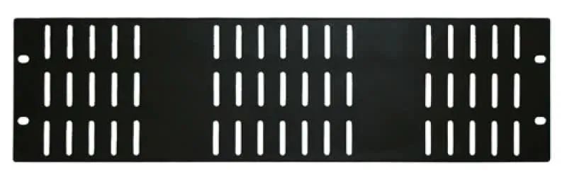 Painel Frontal Rack 19 de 3 U c/ Ventilação - FRP-12VEN