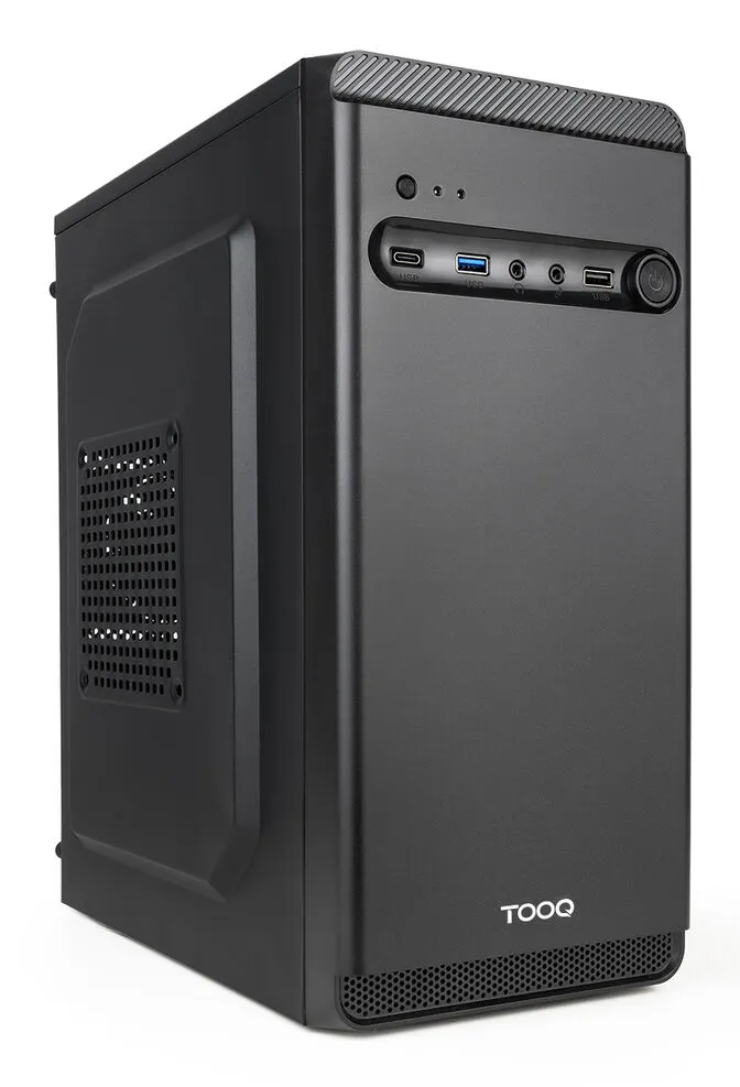 Caixa de Computador Torre Mini TooQ DODEKA ULTRA Micro-ATX 500 W Preta Silenciosa