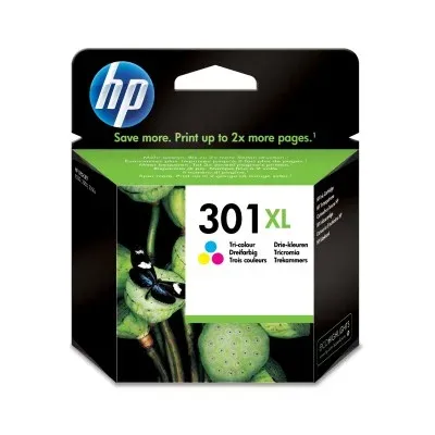 Tinteiro Original HP 301XL Tricolor - CH564EE