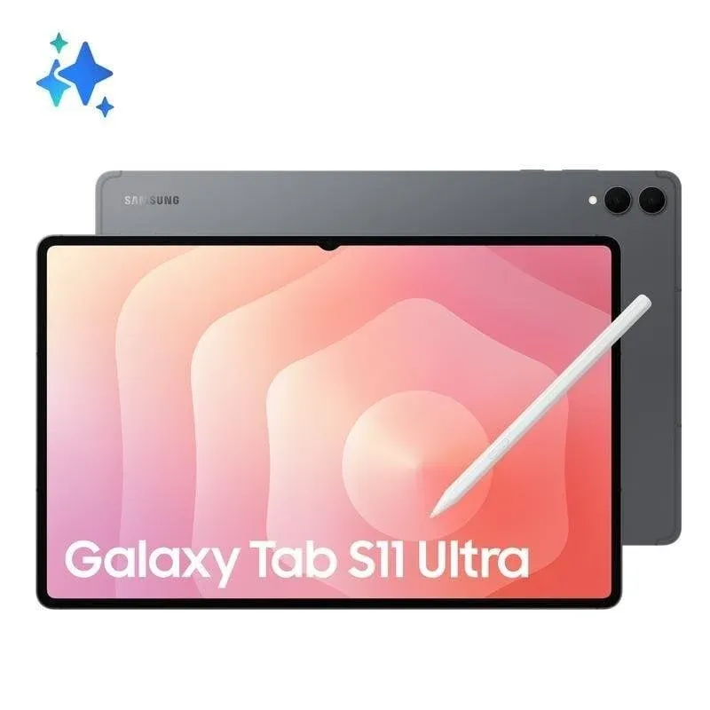 Tablet Samsung Galaxy Tab S11 Ultra Wi-Fi 14,6" Cinzento 12GB 256GB Stylus Pen Câmara Dupla