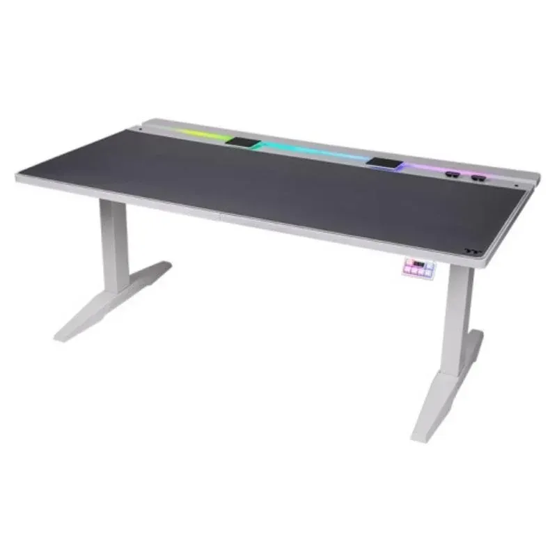 Mesa Gaming Thermaltake 160cm Partículas LED RGB Ajustável