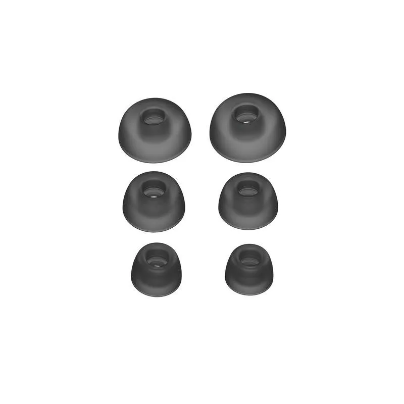 Auriculares Jabra Elite 7 Pro e Elite 7 Active Pontas Silicone Preto S/M/L