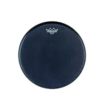 Pele Tarola/Timbalão Remo BA0814ES Ambassador Black Suede 14"