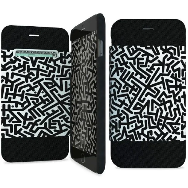 i-Paint - Folio Case iPhone 6/6s (maze)