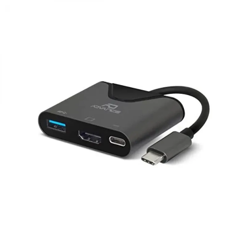 ADVANCE HUB 3-1 USB-C in USB-C / USB-A / HDMI OUT