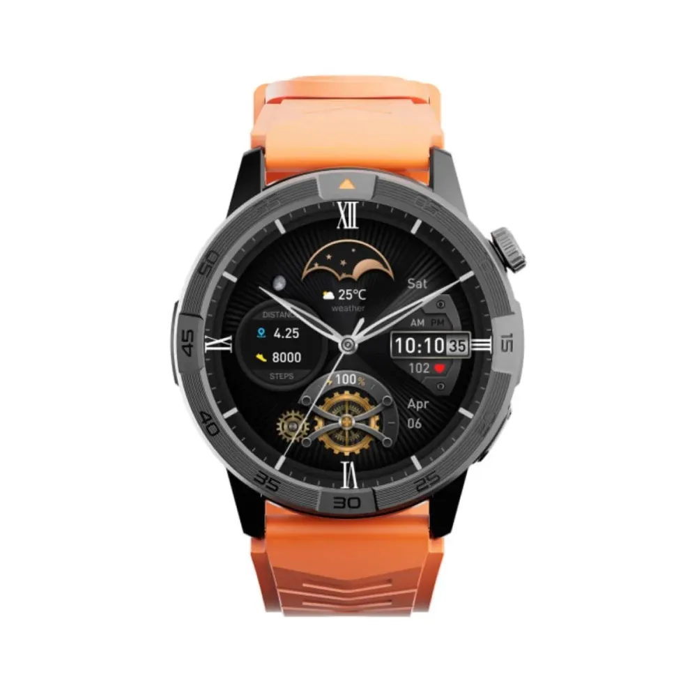 Smartwatch AGM Legion Pro 36mm Preto/Laranja