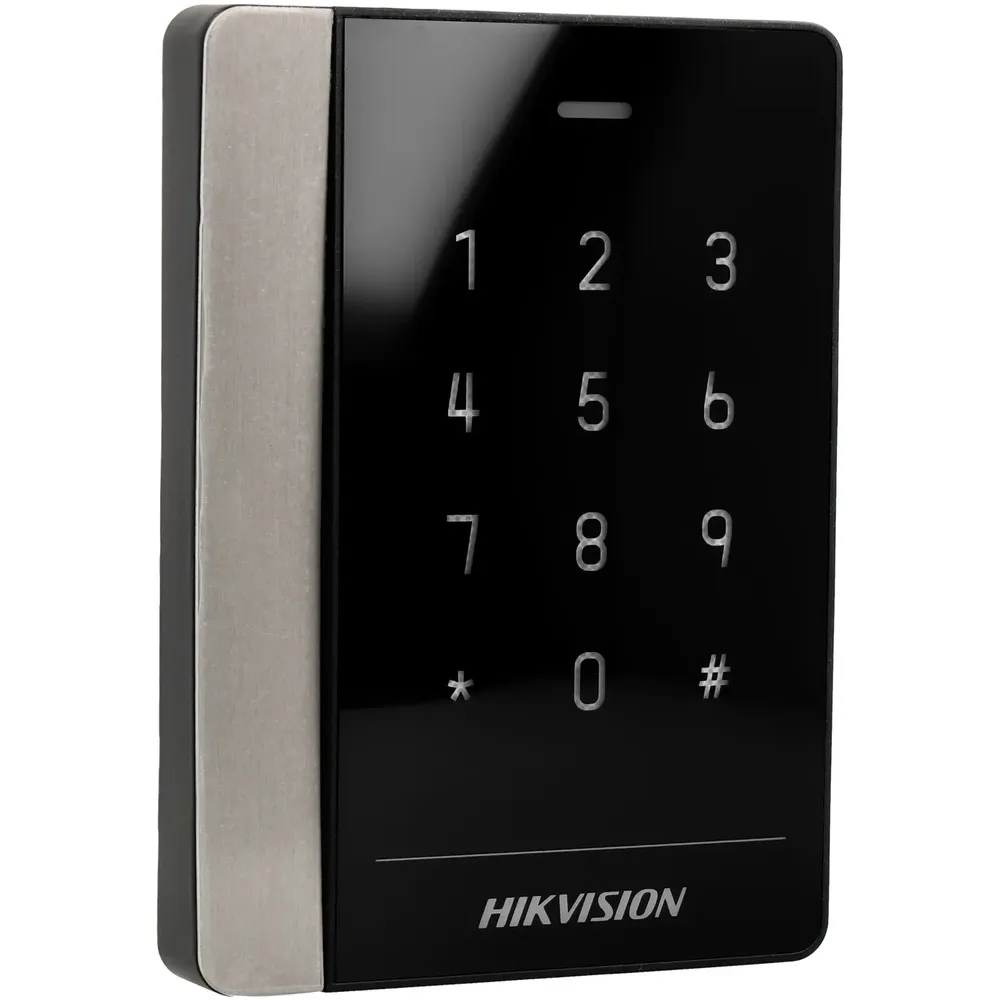 Leitor Interior / Exterior Com Teclado / Cartão Ds-K1102Amk
