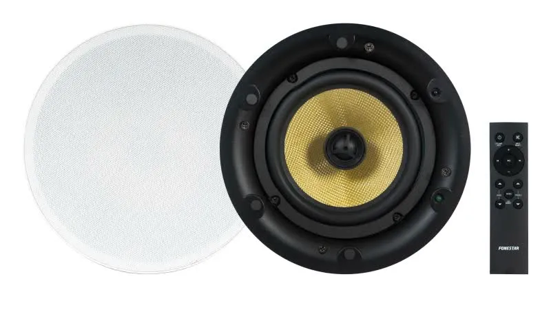 Sistema de Som Amplificado Wi-Fi + Bluetooth c/ 2 Colunas – KS-08WIFI