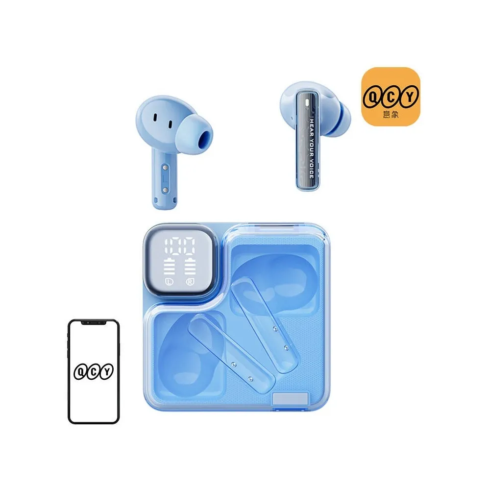 Auriculares Bluetooth MeloBuds Neo T31 (Azul) - QCY