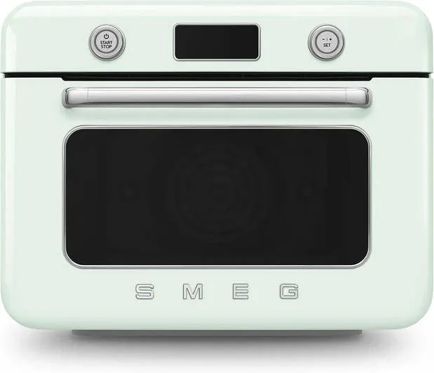 Forno com vapor SMEG COF01PGEU Anni 50 (30 L - 1800 W - Verde água)
