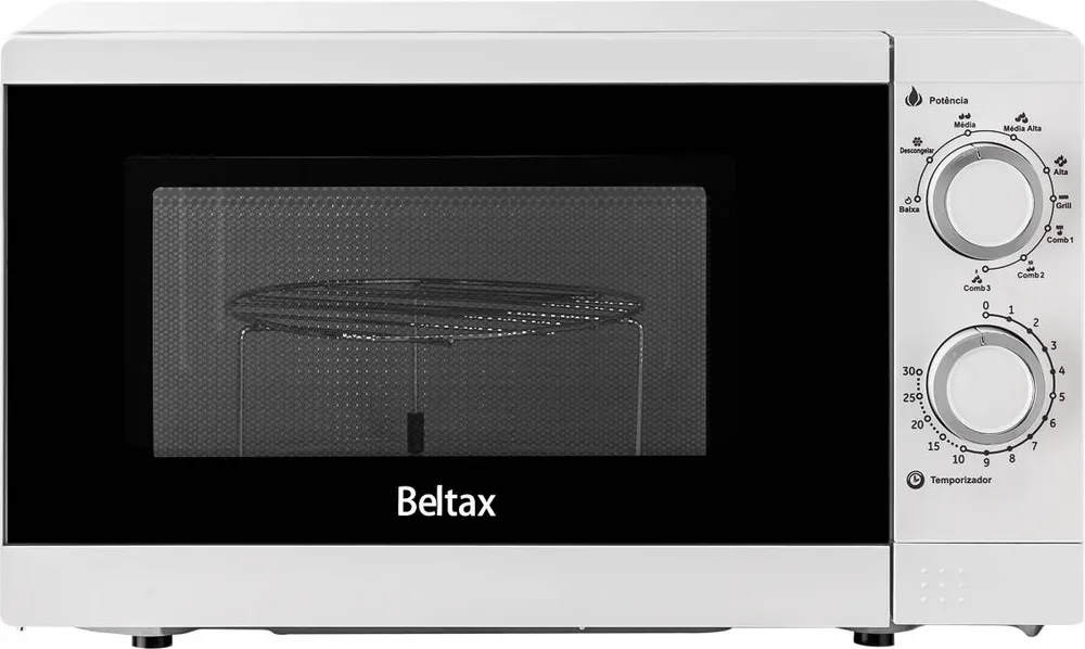 Micro-ondas BELTAX BMO-1220-G (20 L - Com Grill - Branco)