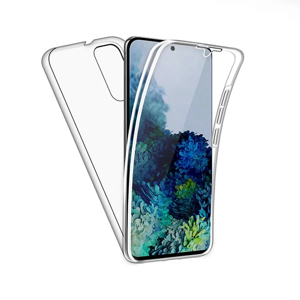 Capa Silicone Frente e Verso Samsung Galaxy S20 G980 Transparente