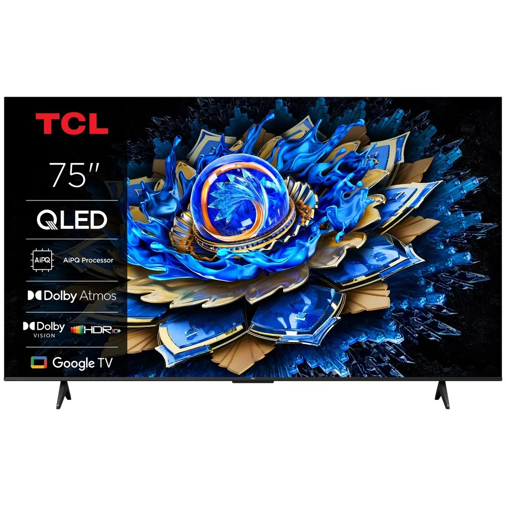 TV TCL 75T69C (QLED - 75'' - 191 cm - 4K Ultra HD - Smart TV)
